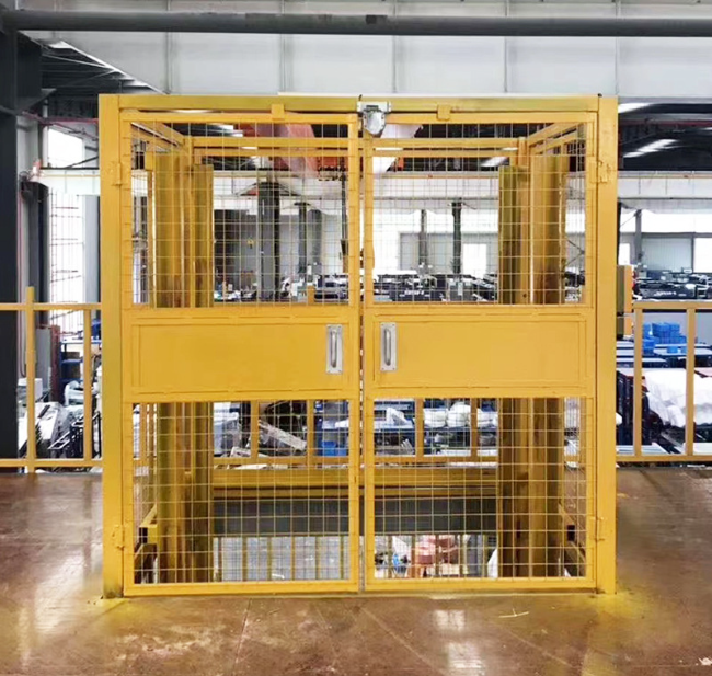 崇左智能导轨式升降机亮相