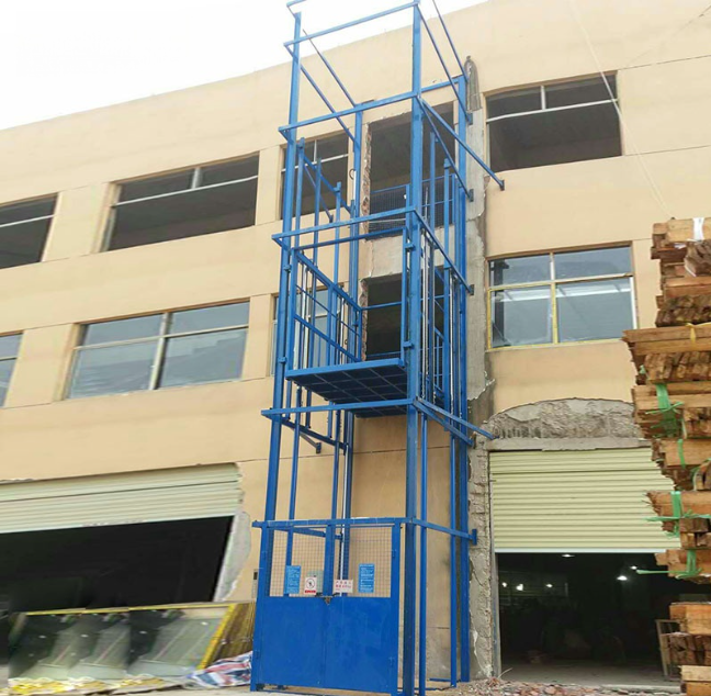 崇左建材厂室外物料提升